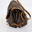 LOUIS VUITTON Monogram Saumur 43 Shoulder Bag M42252 LV Auth 143480-4