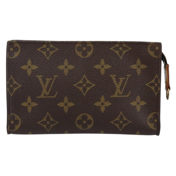 LOUIS VUITTON Monogram Bucket PM Accessory Pouch LV Auth 143482