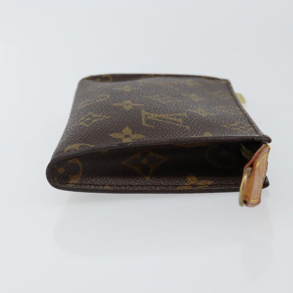 LOUIS VUITTON Monogram Bucket PM Accessory Pouch LV Auth 143482