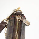 LOUIS VUITTON Damier Ebene Eva Shoulder Bag 2way N55213 LV Auth 143483-22