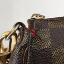 LOUIS VUITTON Damier Ebene Eva Shoulder Bag 2way N55213 LV Auth 143483-10