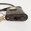 LOUIS VUITTON Damier Ebene Eva Shoulder Bag 2way N55213 LV Auth 143483-4