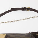 LOUIS VUITTON Damier Ebene Eva Shoulder Bag 2way N55213 LV Auth 143483-14