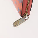 LOUIS VUITTON Sweet Monogram Zippy Wallet Long Wallet Orange M90124 Auth 143485-8