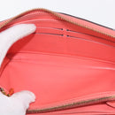 LOUIS VUITTON Sweet Monogram Zippy Wallet Long Wallet Orange M90124 Auth 143485-10