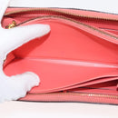 LOUIS VUITTON Sweet Monogram Zippy Wallet Long Wallet Orange M90124 Auth 143485-17