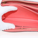 LOUIS VUITTON Sweet Monogram Zippy Wallet Long Wallet Orange M90124 Auth 143485-18