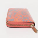 LOUIS VUITTON Sweet Monogram Zippy Wallet Long Wallet Orange M90124 Auth 143485-4