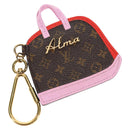LOUIS VUITTON Monogram Pochette Cles BB Alma Key Ring M66181 LV Auth 143487V-1