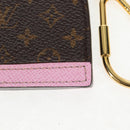 LOUIS VUITTON Monogram Pochette Cles BB Alma Key Ring M66181 LV Auth 143487V-16