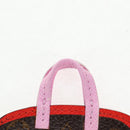 LOUIS VUITTON Monogram Pochette Cles BB Alma Key Ring M66181 LV Auth 143487V-2