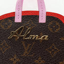 LOUIS VUITTON Monogram Pochette Cles BB Alma Key Ring M66181 LV Auth 143487V-3