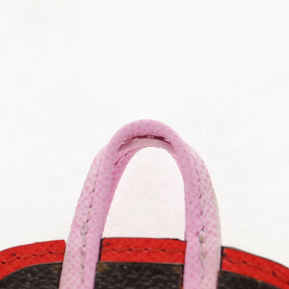 LOUIS VUITTON Monogram Pochette Cles BB Alma Key Ring M66181 LV Auth 143487V