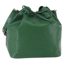 LOUIS VUITTON Epi Petit Noe Shoulder Bag Green M44104 LV Auth 143488-1