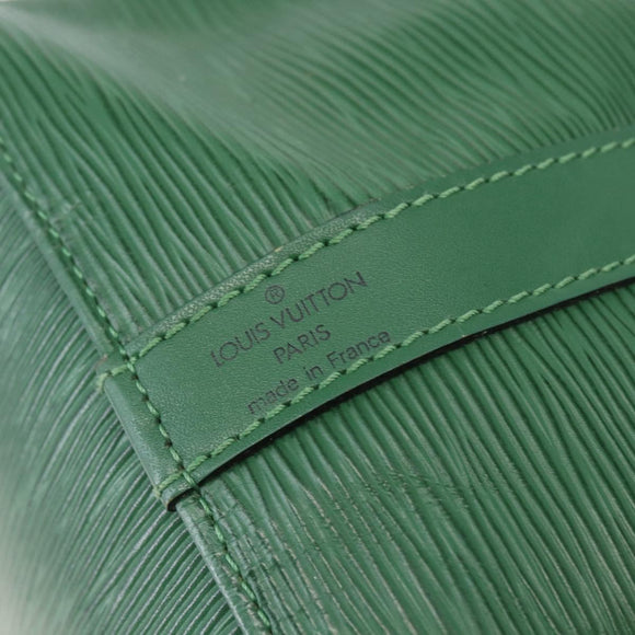LOUIS VUITTON Epi Petit Noe Shoulder Bag Green M44104 LV Auth 143488