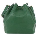 LOUIS VUITTON Epi Petit Noe Shoulder Bag Green M44104 LV Auth 143488-2