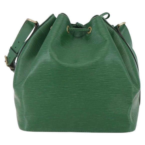 LOUIS VUITTON Epi Petit Noe Shoulder Bag Green M44104 LV Auth 143488