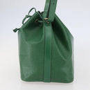 LOUIS VUITTON Epi Petit Noe Shoulder Bag Green M44104 LV Auth 143488-4