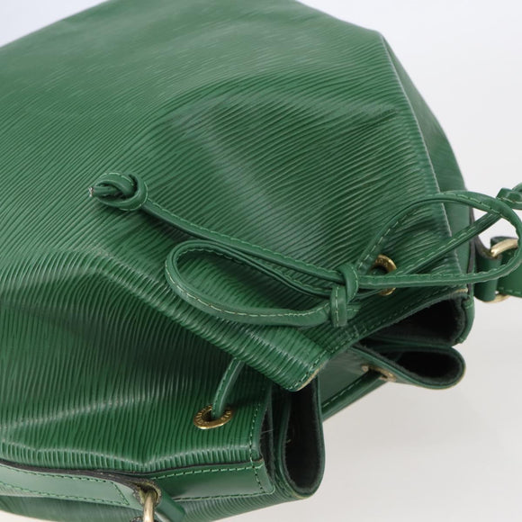 LOUIS VUITTON Epi Petit Noe Shoulder Bag Green M44104 LV Auth 143488