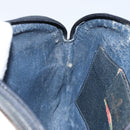 GUCCI GG Supreme Sherry Line Shoulder Bag PVC Navy Gold 89 02 047 Auth 143491-21