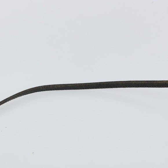 GUCCI GG Supreme Sherry Line Shoulder Bag PVC Navy Gold 89 02 047 Auth 143491