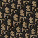 Christian Dior Trotter Canvas Shoulder Bag Navy Gold Auth 143495-3