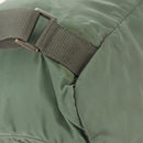 PRADA Backpack Nylon Green Silver Auth 143502-20