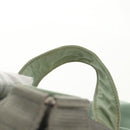 PRADA Backpack Nylon Green Silver Auth 143502-14