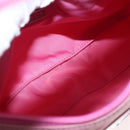 PRADA Hand Bag Nylon Pink Silver Auth 143508-17