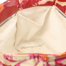 CHANEL High Summer Tote Bag Vinyl Red Silver CC Auth 143512-20