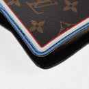 LOUIS VUITTON Monogram Game On Portefeuille Zoe Bag White M80226 LV Auth 143515M-19