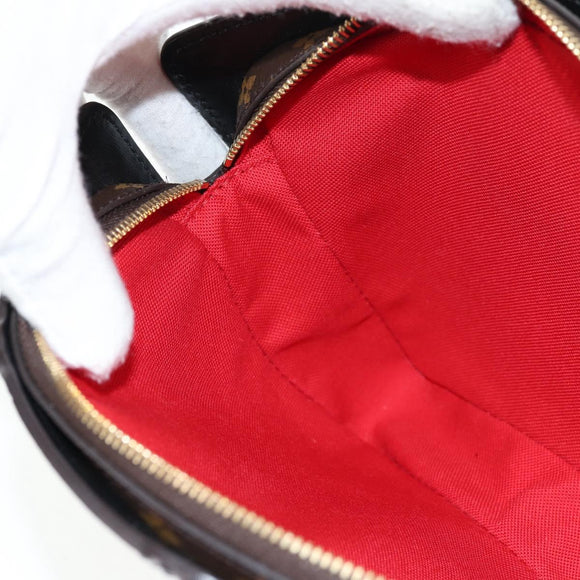 LOUIS VUITTON Monogram Game On Portefeuille Zoe Bag White M80226 LV Auth 143515M