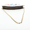 LOUIS VUITTON Monogram Game On Portefeuille Zoe Bag White M80226 LV Auth 143515SM-7