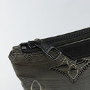 LOUIS VUITTON Monogram 2054 Reversible Pochette Bag Nylon M68777 LV Auth 143523-12