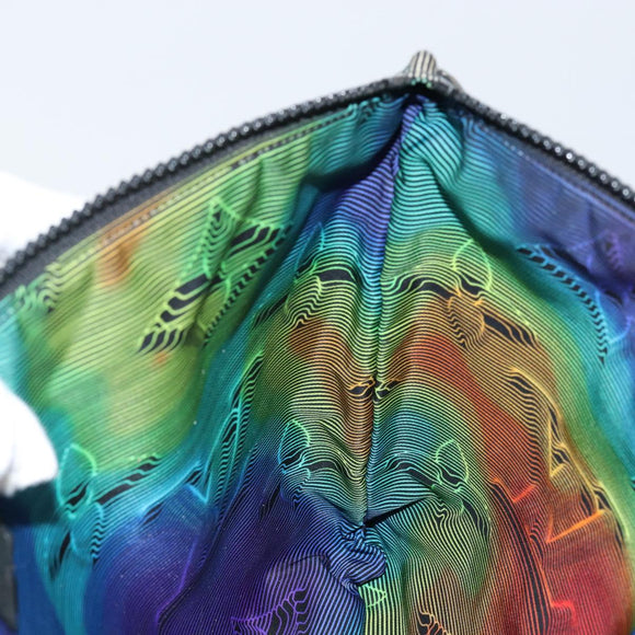 LOUIS VUITTON Monogram 2054 Reversible Pochette Bag Nylon M68777 LV Auth 143523