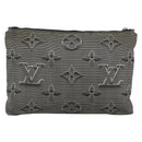 LOUIS VUITTON Monogram 2054 Reversible Pochette Bag Nylon M68777 LV Auth 143523-3