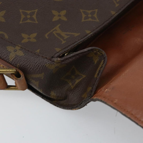 LOUIS VUITTON Monogram Saint Cloud GM Shoulder Bag M51242 LV Auth 143528