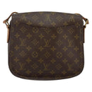 LOUIS VUITTON Monogram Saint Cloud GM Shoulder Bag M51242 LV Auth 143528-2