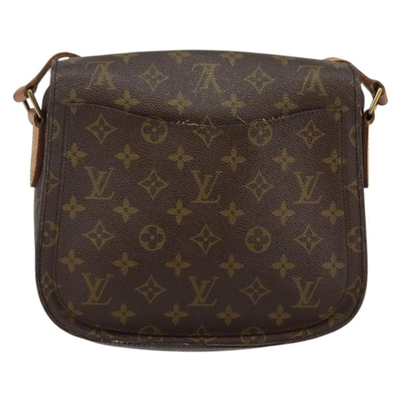 LOUIS VUITTON Monogram Saint Cloud GM Shoulder Bag M51242 LV Auth 143528
