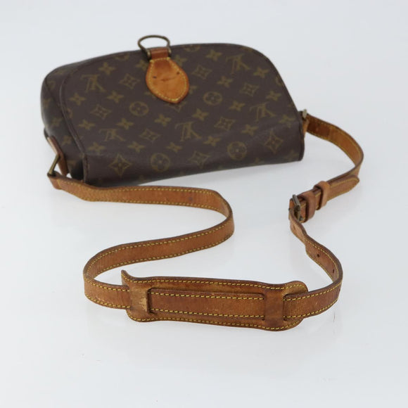 LOUIS VUITTON Monogram Saint Cloud GM Shoulder Bag M51242 LV Auth 143528