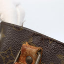 LOUIS VUITTON Monogram Sac Plat Hand Bag M51140 LV Auth 143529-10