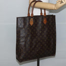 LOUIS VUITTON Monogram Sac Plat Hand Bag M51140 LV Auth 143529-19