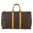 LOUIS VUITTON Monogram Keepall 45 Boston Bag M41428 LV Auth 143530-3