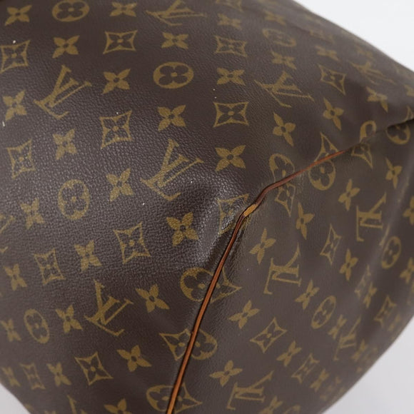 LOUIS VUITTON Monogram Keepall 55 Boston Bag M41424 LV Auth 143531