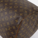 LOUIS VUITTON Monogram Keepall 55 Boston Tas M41424 LV Auth 143531-9