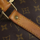 LOUIS VUITTON Monogram Keepall 55 Boston Tas M41424 LV Auth 143531-17