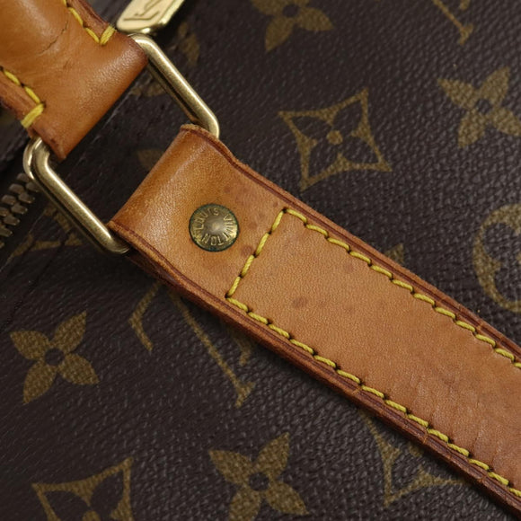LOUIS VUITTON Monogram Keepall 55 Boston Tas M41424 LV Auth 143531