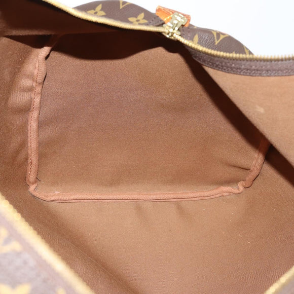 LOUIS VUITTON Monogram Keepall 55 Boston Tas M41424 LV Auth 143531