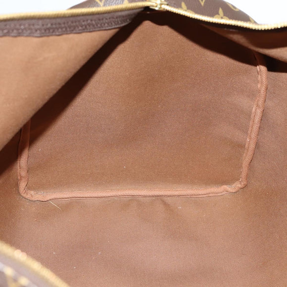 LOUIS VUITTON Monogram Keepall 55 Boston Tas M41424 LV Auth 143531