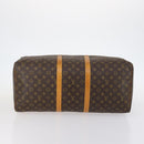LOUIS VUITTON Monogram Keepall 55 Boston Tas M41424 LV Auth 143531-5